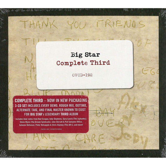 Big Star - Complete Third (CD)