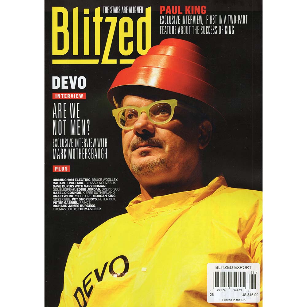 Blitzed Magazine Issue 26 - Devo: Are We Not Men?