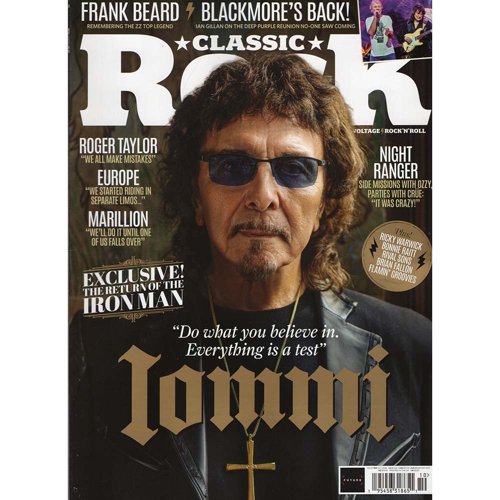 Classic Rock Issue 358 (October 2026) Tony Iommi