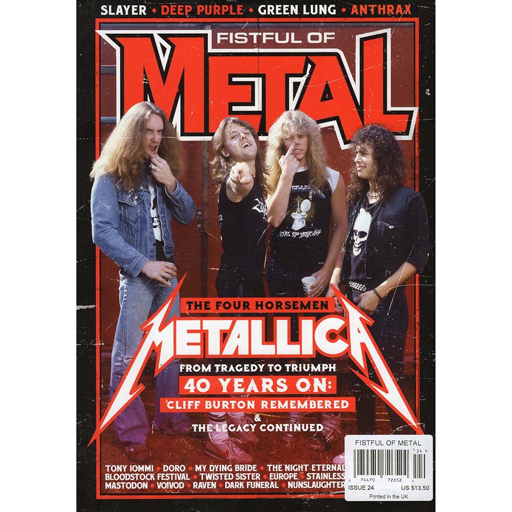 Fistful of Metal (Issue 24) Metallica