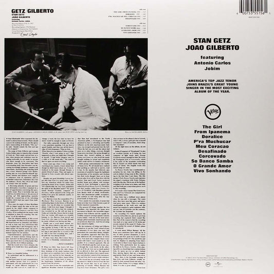Stan Getz & Joao Gilberto - Getz/Gilberto (LP)