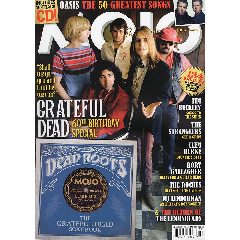 Mojo Magazine Issue 380 (July 2025) Grateful Dead/Oasis