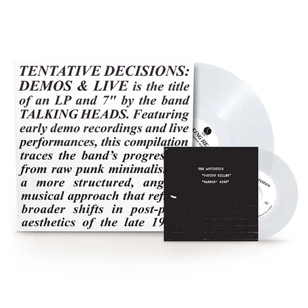 Talking Heads - Tentative Decisions: Demos & Live (LP)