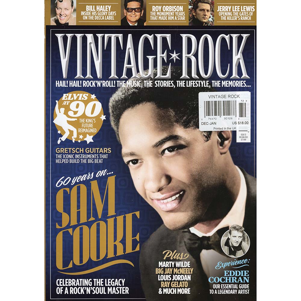 Vintage Rock Issue 72 (December 2024/January 2025) Sam Cooke