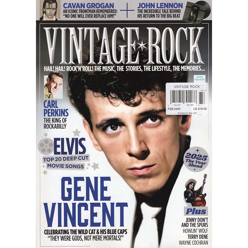Vintage Rock Issue 73 (February/March 2025) Gene Vincent