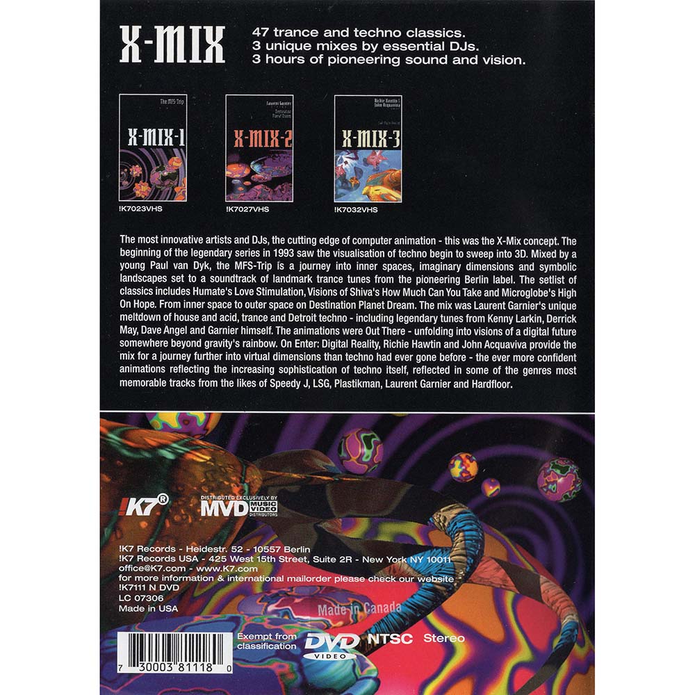 Various - X-Mix (The DVD Collection Part I)