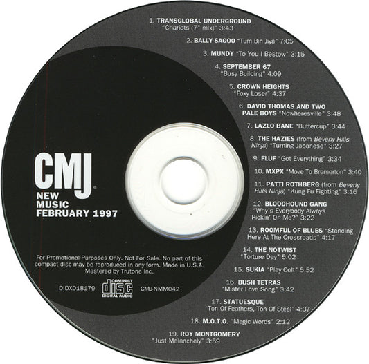 CMJ New Music No. 042, February 1997