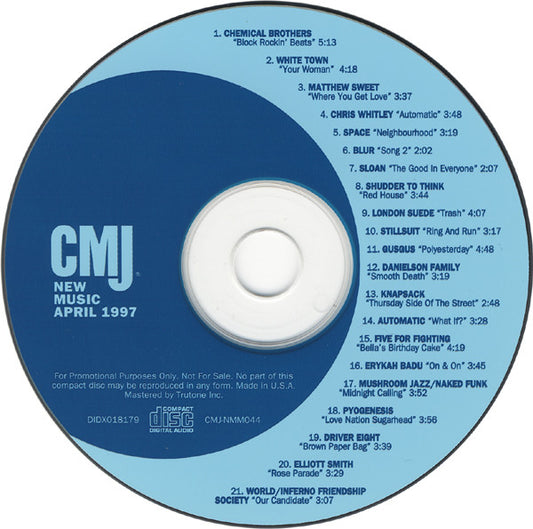 CMJ New Music No. 044, April 1997
