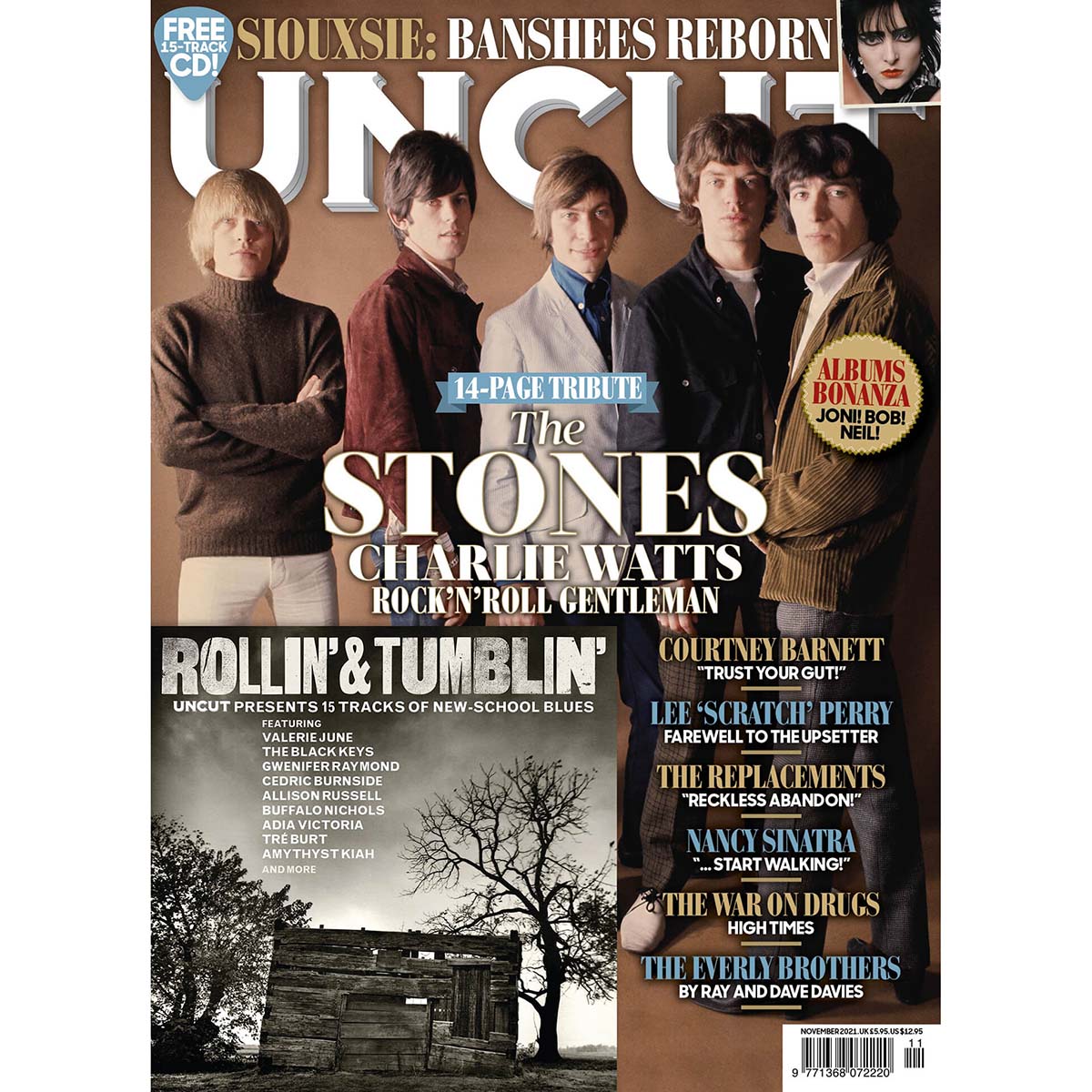 Uncut Magazine 294 (November 2021) Rolling Stones