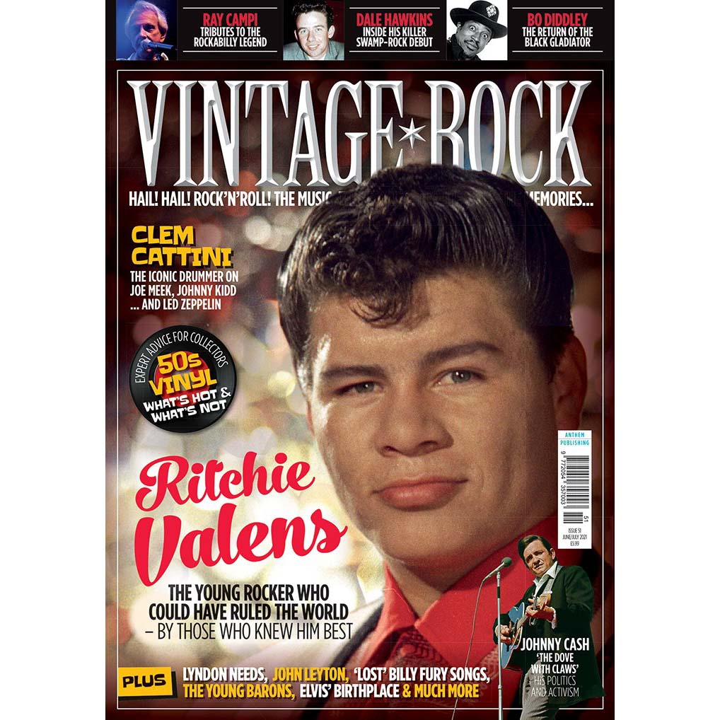 Vintage Rock Issue 51 (June/July 2021) Ritchie Valens