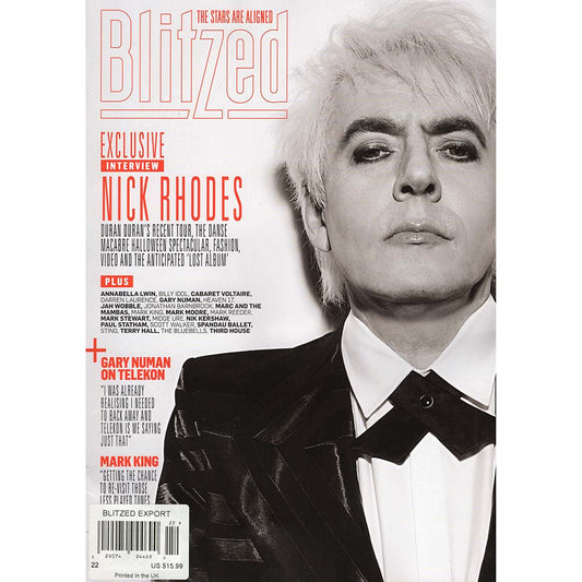 Blitzed Magazine Issue 22 - Nick Rhodes (2025)