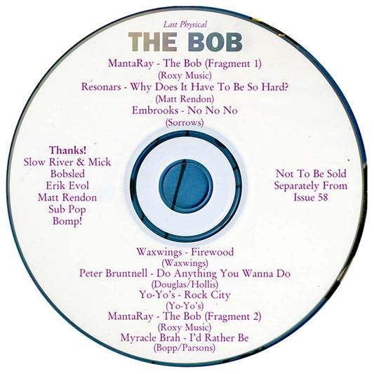 Bob Magazine Issue 58 (Summer 2001) CD