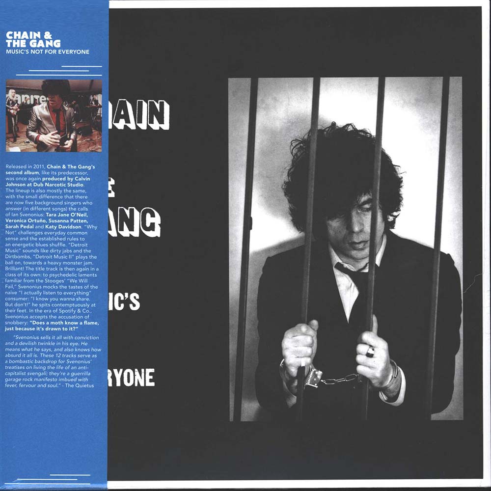 Chain & The Gang - Music's Not For Everyone (LP)