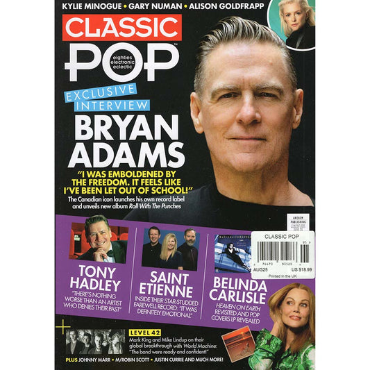 Classic Pop Issue 95 (August 2025) Bryan Adams