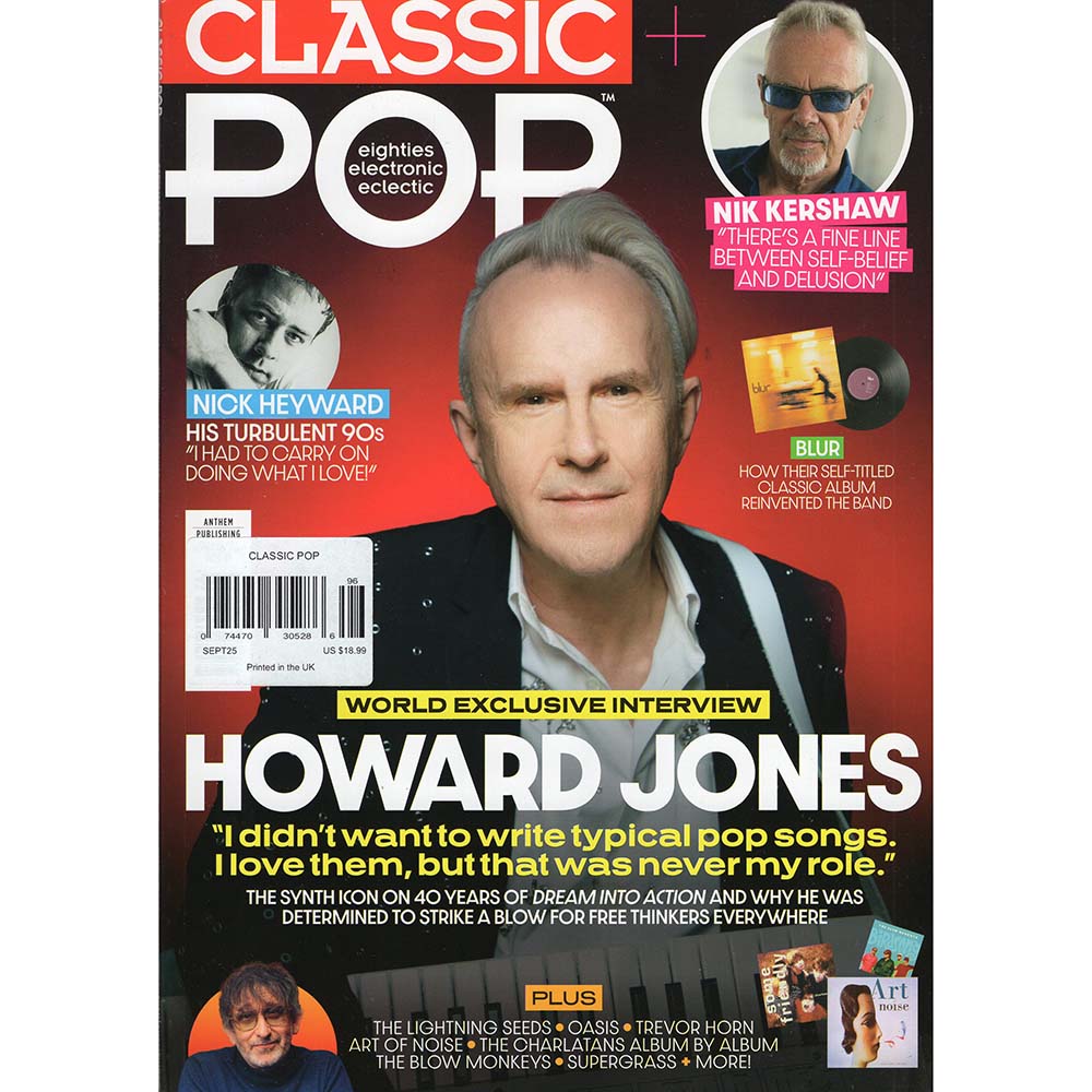Classic Pop Issue 96 (September 2025) Howard Jones