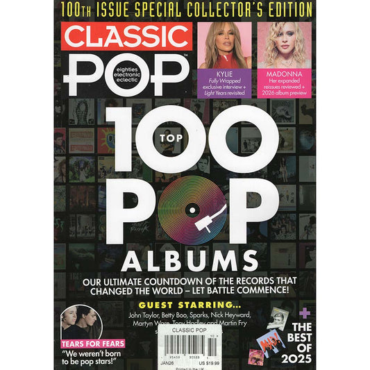 Classic Pop Issue 100 (January 2026) Top 100 Pop Albums
