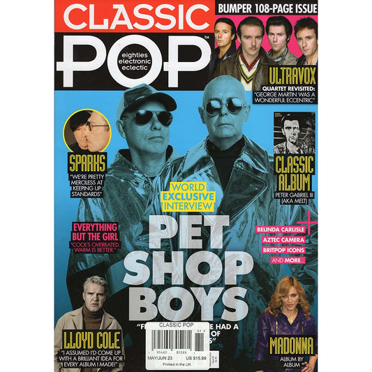 Classic Pop Issue 81 (May/June 2023) Pet Shop Boys