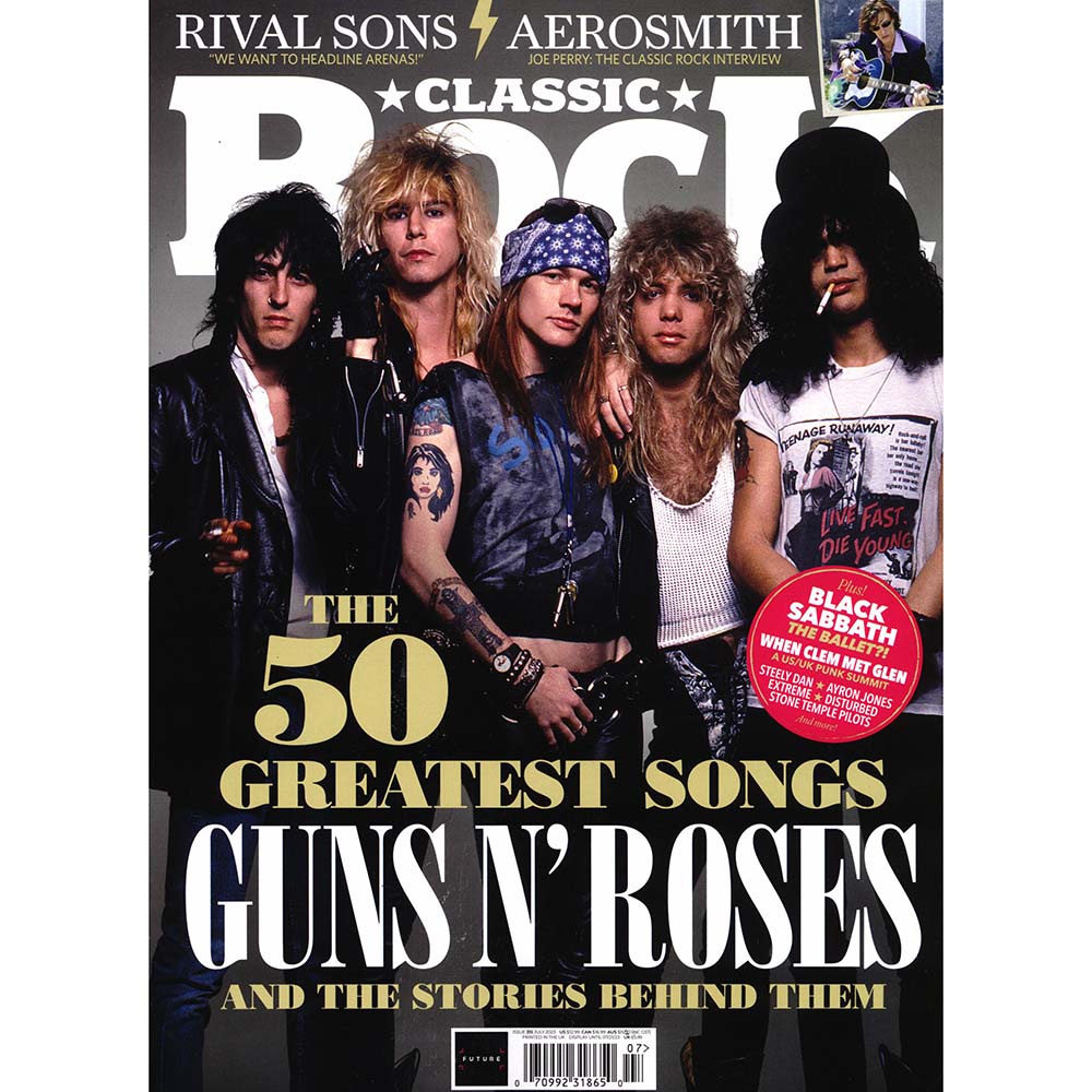 Classic Rock Issue 315 (July 2023) Guns n' Roses: 50 Greatest Songs