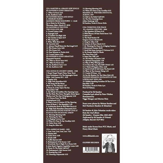 Ed Sanders & The Fugs - Original Recordings 1968-2024 (CD)