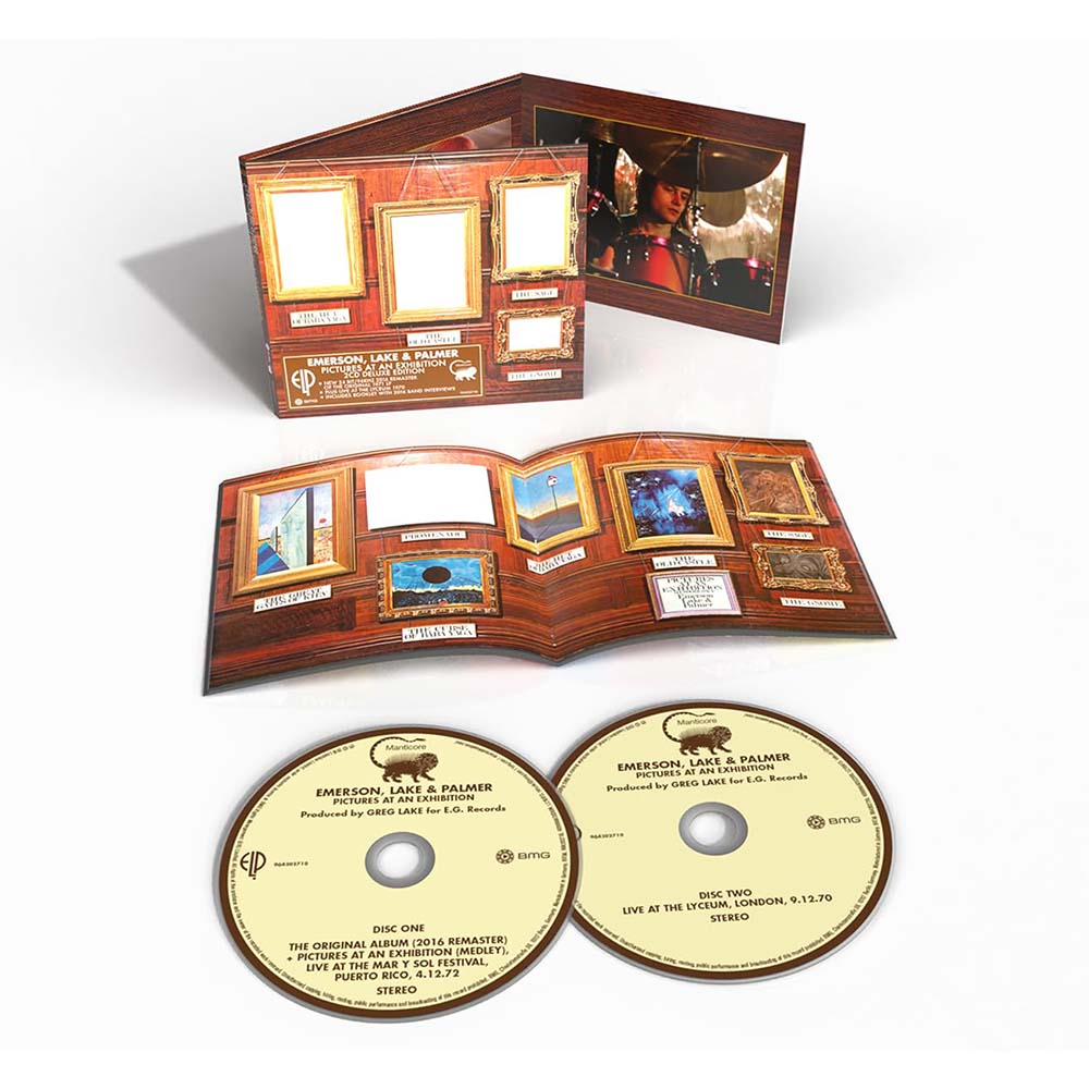 Emerson, Lake & Palmer -  Pictures At An Exhibition (CD)