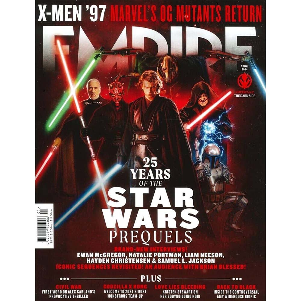 Empire Magazine Issue 425 (April 2024) Star Wars (The Dark Side Cover)