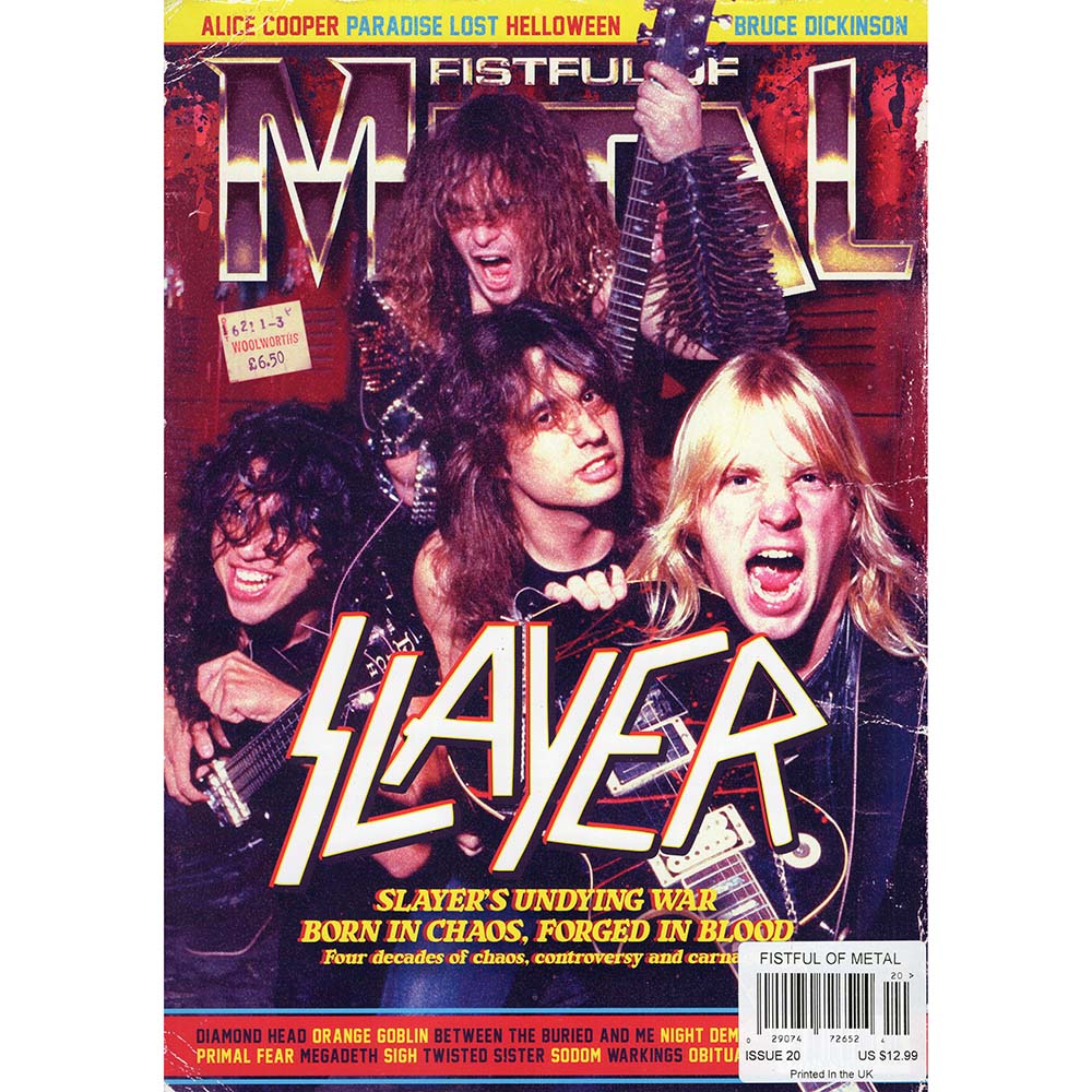 Fistful of Metal (Issue 20) Slayer - Four Decades of Chaos!