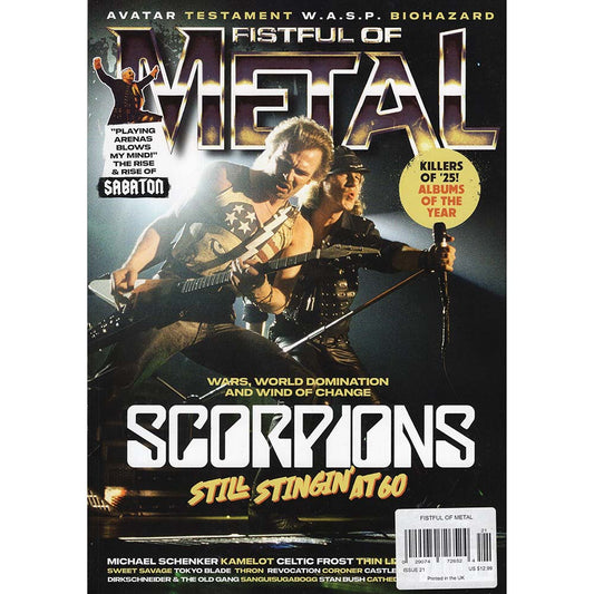 Fistful of Metal (Issue 21) Scorpions