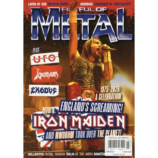 Fistful of Metal (Issue 23) Iron Maiden
