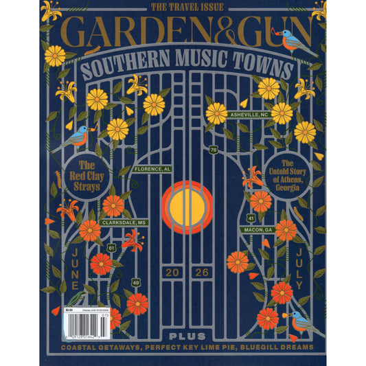 Garden &amp; Gun Magazine (June/July 2026) Southern Music Towns