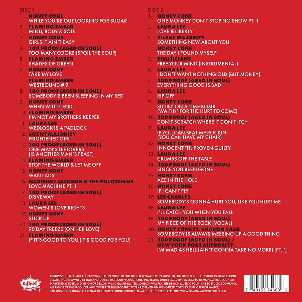 Various - Hot Wax: The Singles (Holland-Dozier-Holland) (CD)