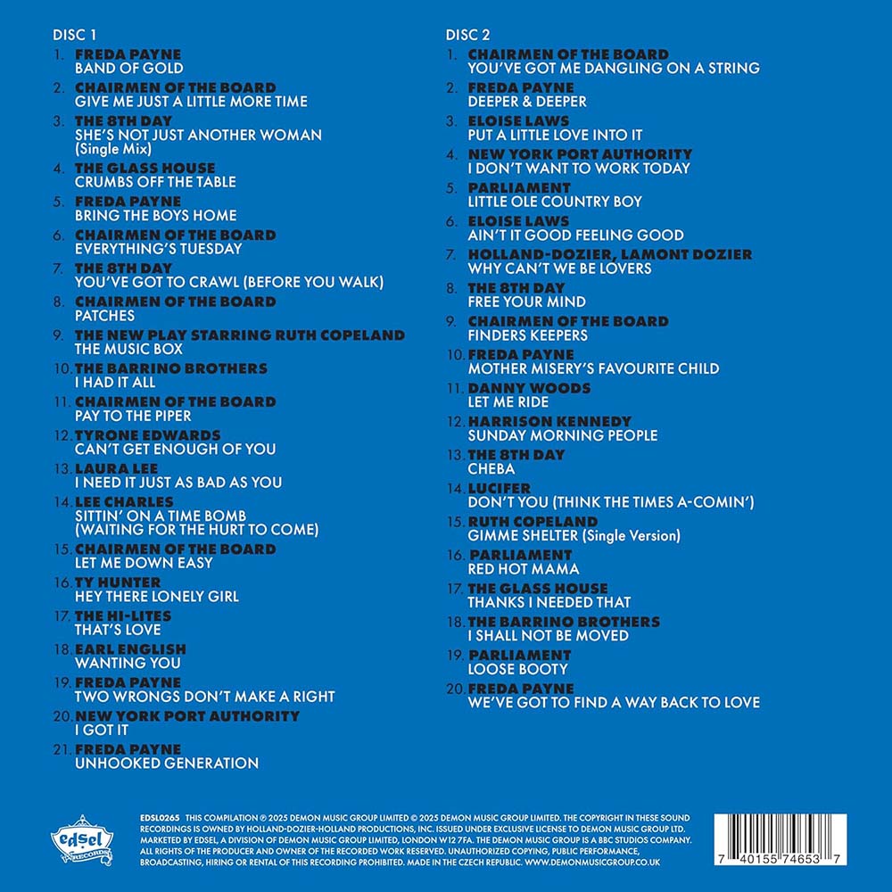 Various - Invictus Records: The Definitive Collection (Holland-Dozier-Holland) (CD)