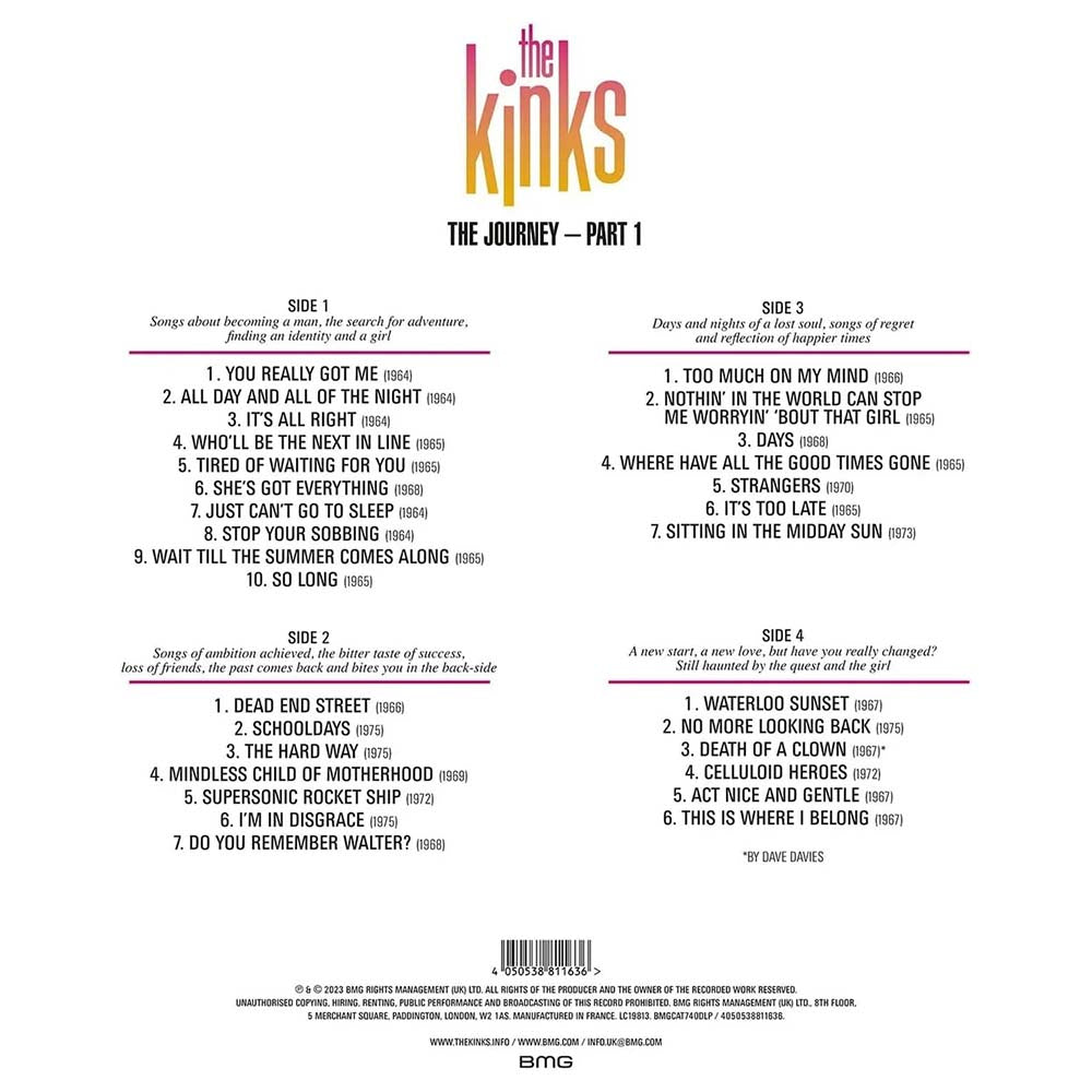 Kinks - The Journey Part 1 (LP)