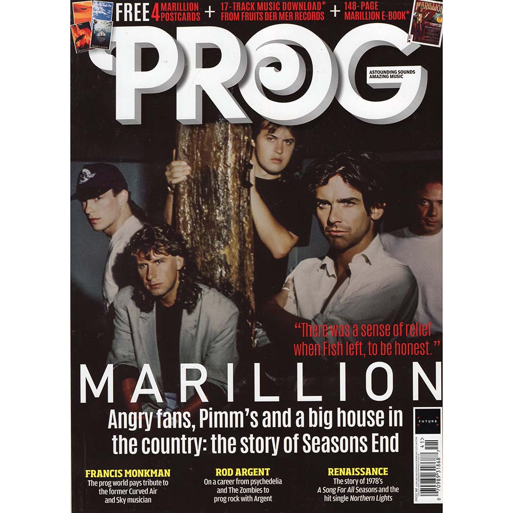 Prog Magazine Issue 141 (July 2023) Marillion