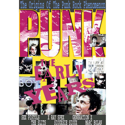 Various - PUNK  The Early Years (DVD)