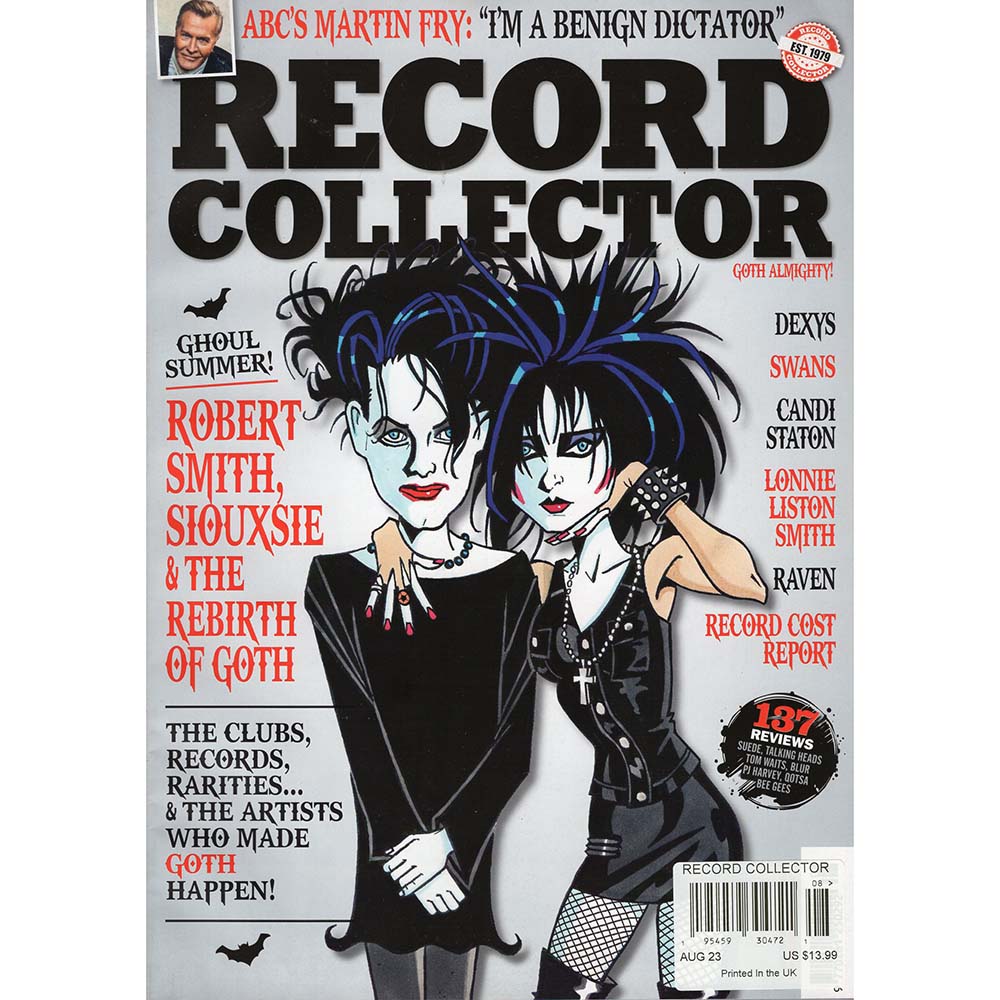 Record Collector Issue 547 (August 2023) Robert Smith, Siouxsie & the Rebirth of Goth