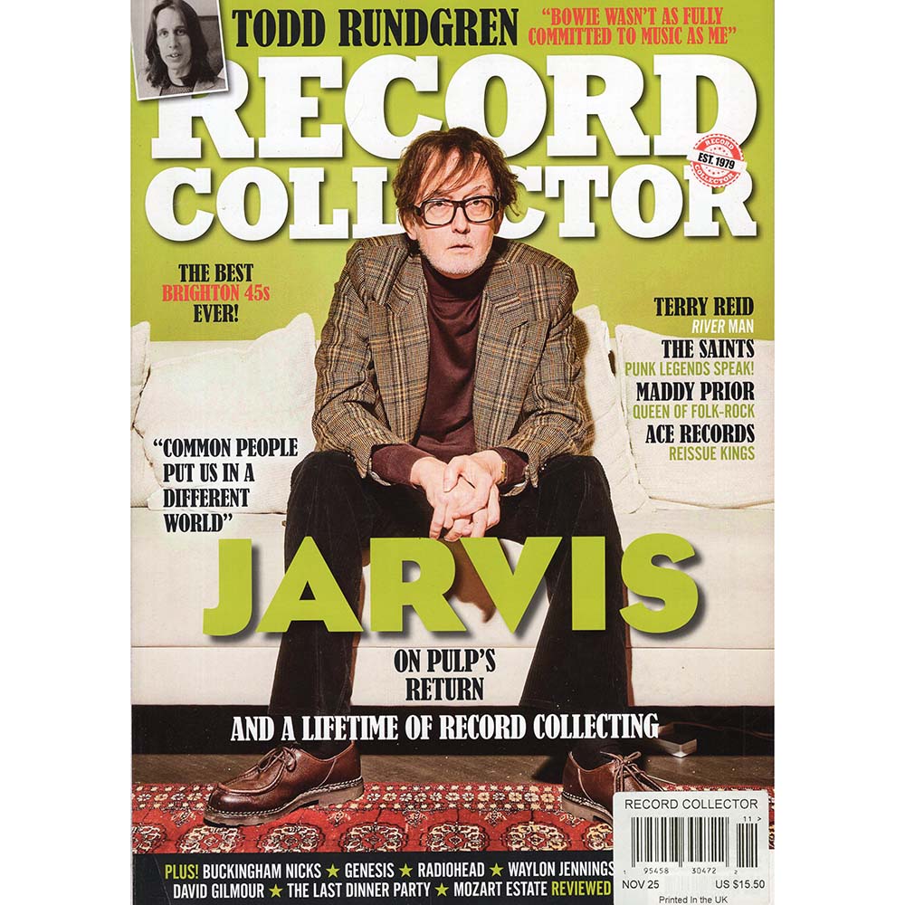 Record Collector Issue 576 (November 2025) Jarvis/Pulp