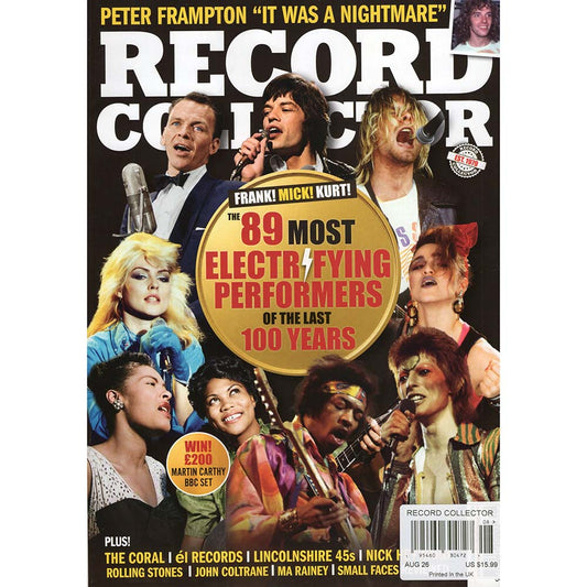 Record Collector Issue 586 (August 2026) 89 Most Electrifying Performers