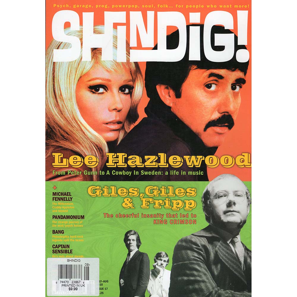 Shindig! Magazine Issue 017 (July/August 2010) Lee Hazlewood/Giles, Giles & Fripp