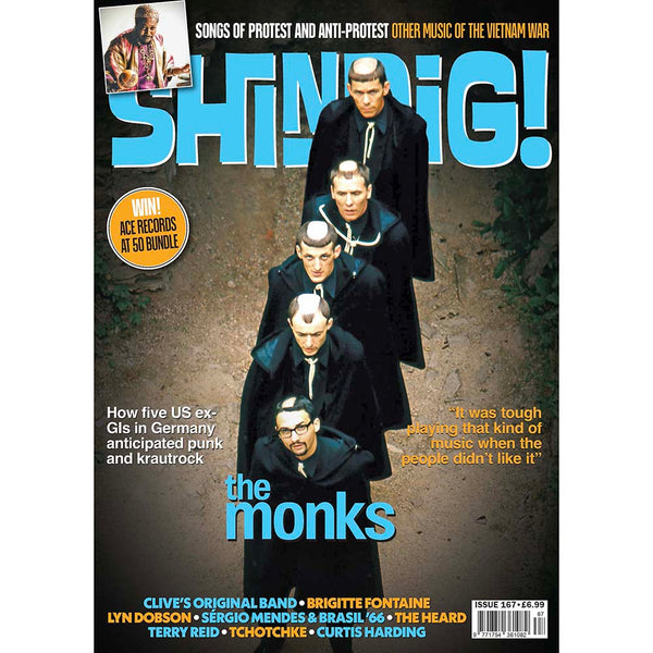 Shindig! Magazine Issue 167 (September 2025) The Monks – Parasol Mail Order