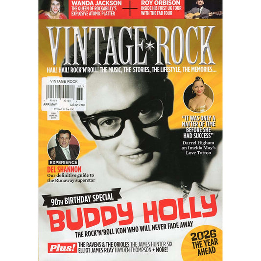 Vintage Rock Issue 80 (April/May 2026) Buddy Holly