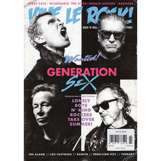 Vive Le Rock! Issue 103 (2023) Generation Sex: Generation X / Sex Pistols