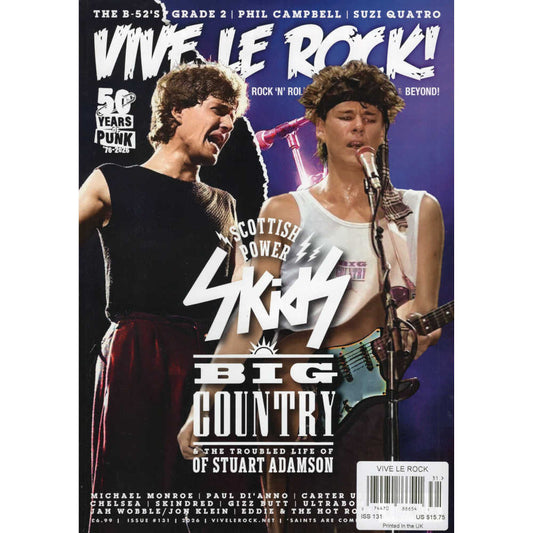 Vive Le Rock! Issue 131 (2026) Scottish Power: Skids & Big Country