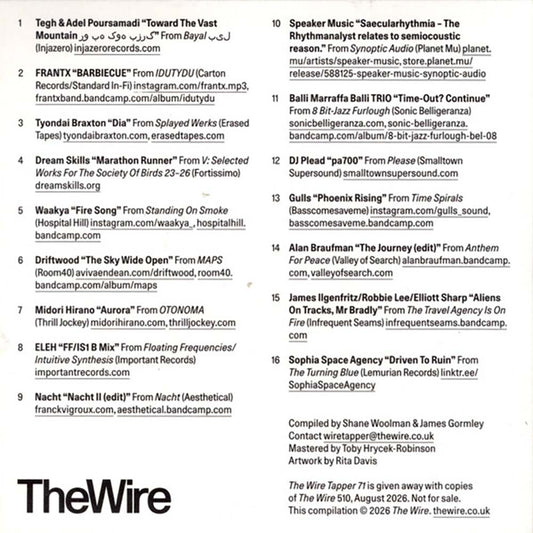 Wire Magazine Issue 510 (August 2026) Fire-Toolz (The Wire Tapper 71)