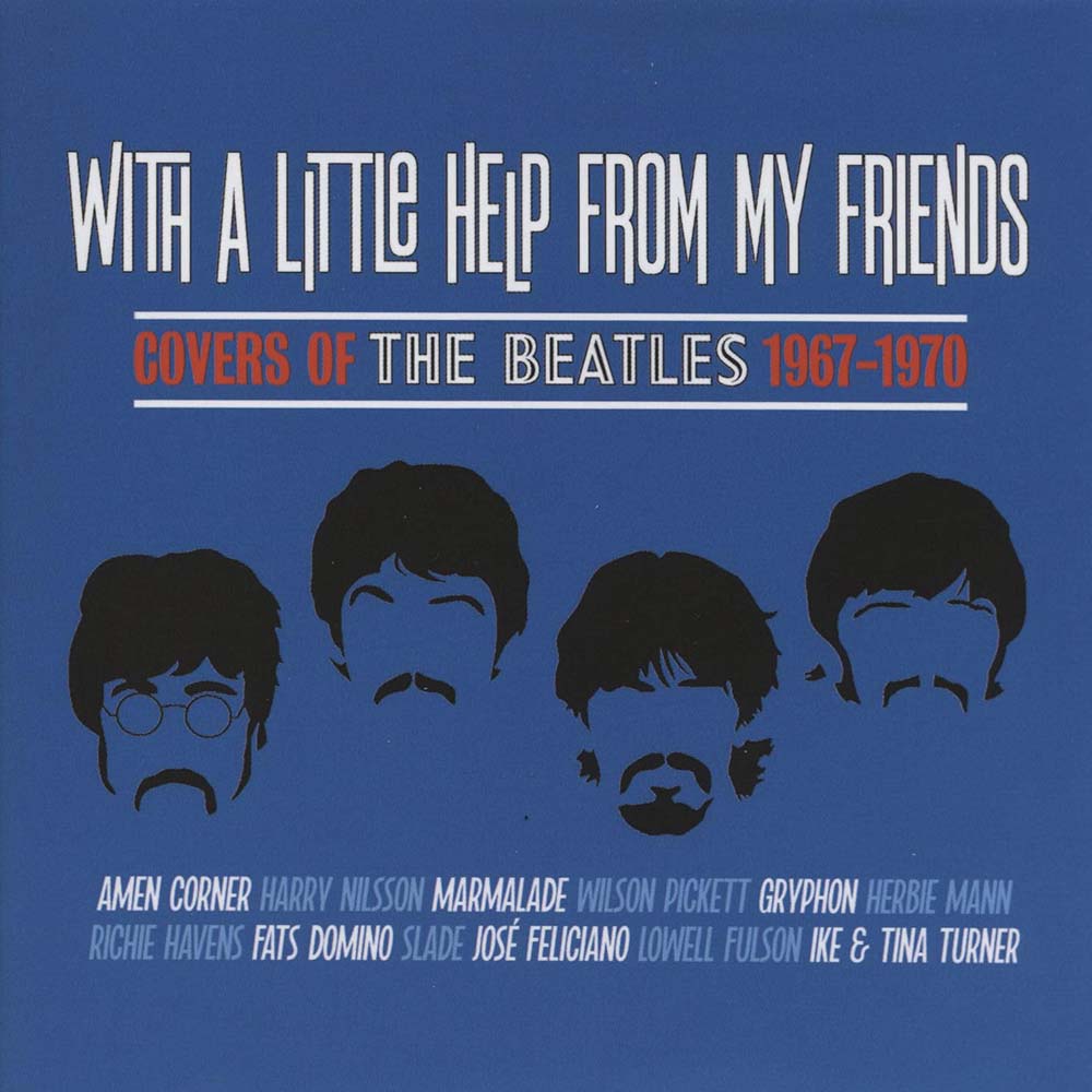 Various -  With A Little Help From My Friends: Covers Of The Beatles 1967-1970 (CD)