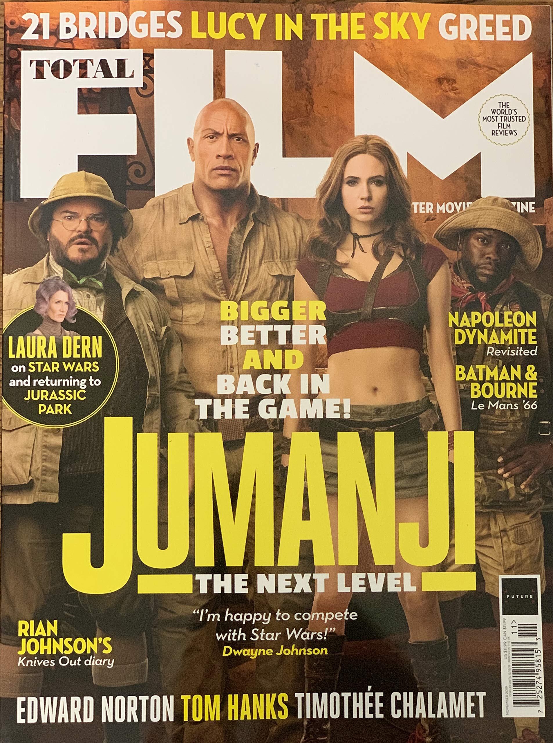 Total Film Issue 291 (November 2019) Jumanji: The Next Level
