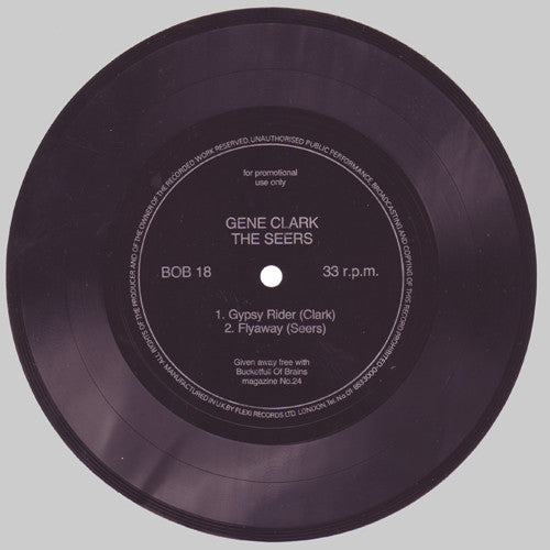Bucketfull of Brains Issue 024; Gene Clark, The Seers