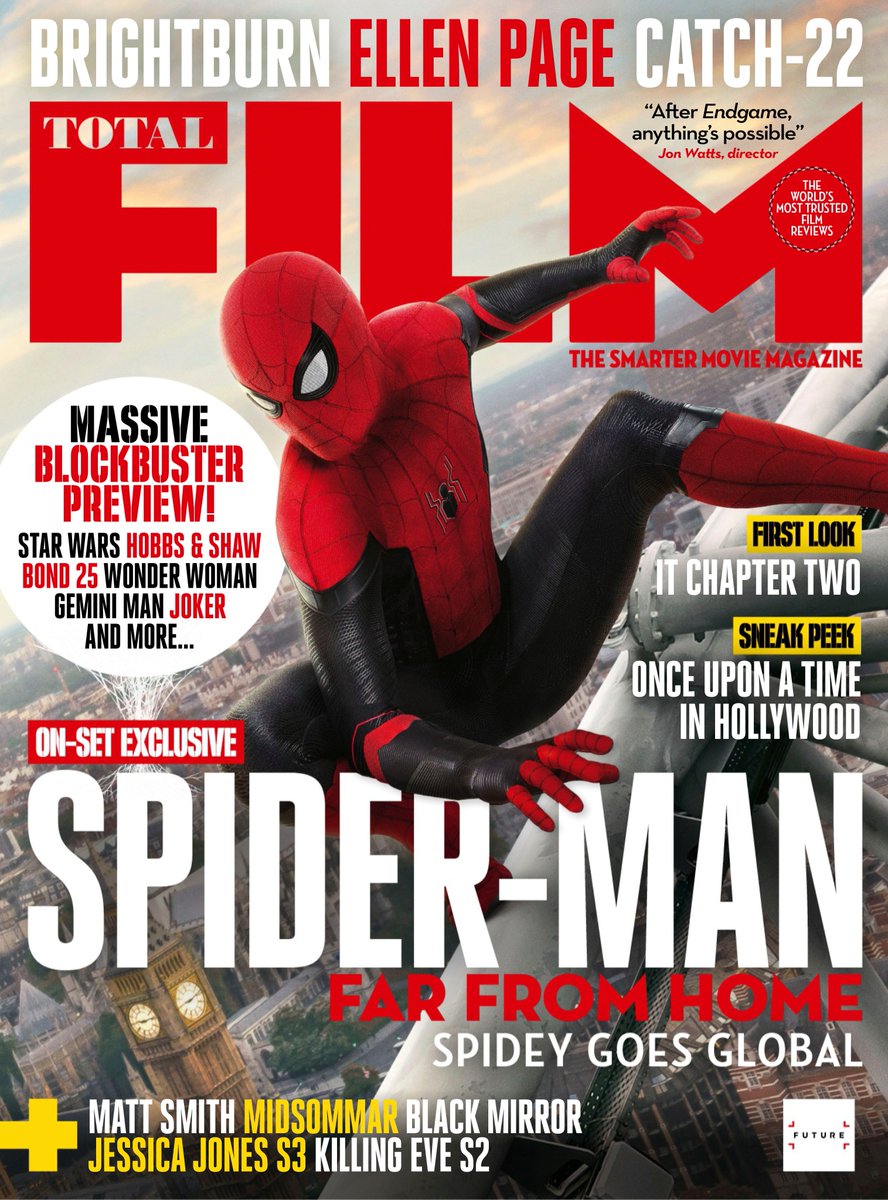 Total Film Issue 286 (June 2019) Spider-Man Far From Home
