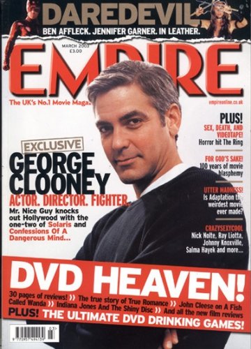Empire Magazine Issue 165 (March 2003) - George Clooney