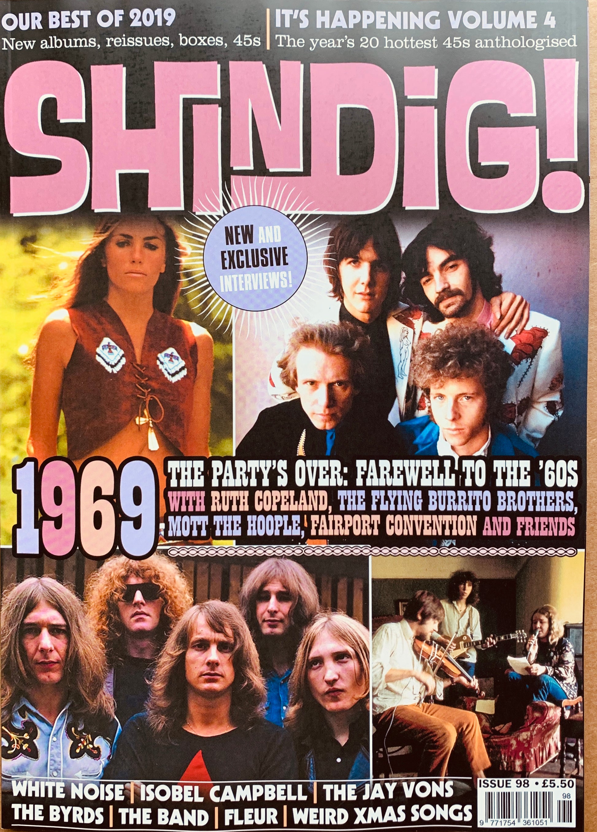 Shindig! Magazine Issue 098 (December 2019)