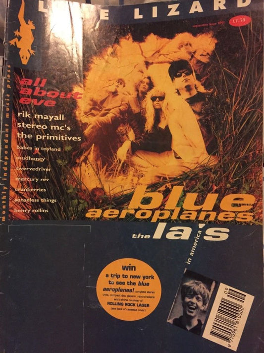 Lime Lizard September 1991 (Blue Aeroplanes)